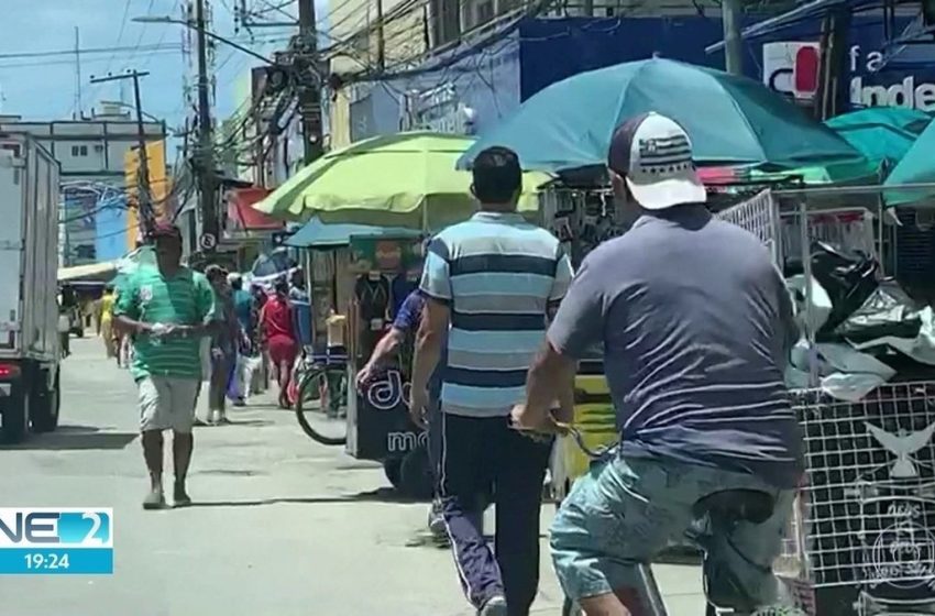  Ruas de Jaboatão dos Guararapes têm aglomerações em meio à pandemia de coronavírus – G1