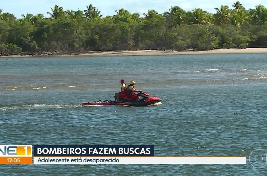  Bombeiros retomam buscas por adolescente desaparecido no mar de Jaboatão dos Guararapes – G1